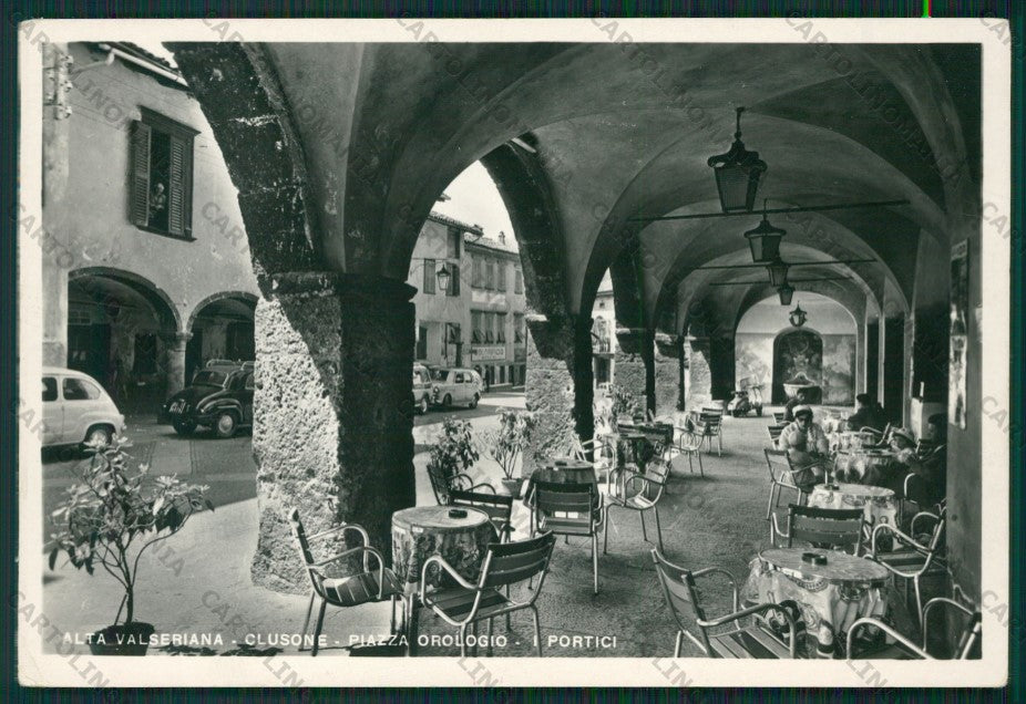 Bergamo Clusone Foto FG cartolina ZK1646 – fronte