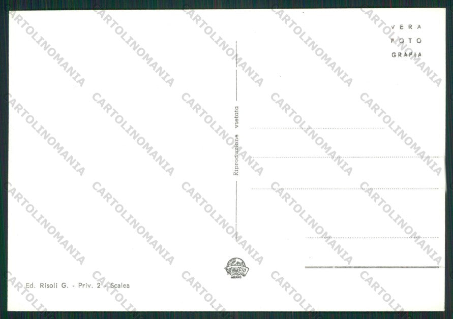 Cosenza Scalea Canale Tirello Foto FG cartolina ZK1669 – retro