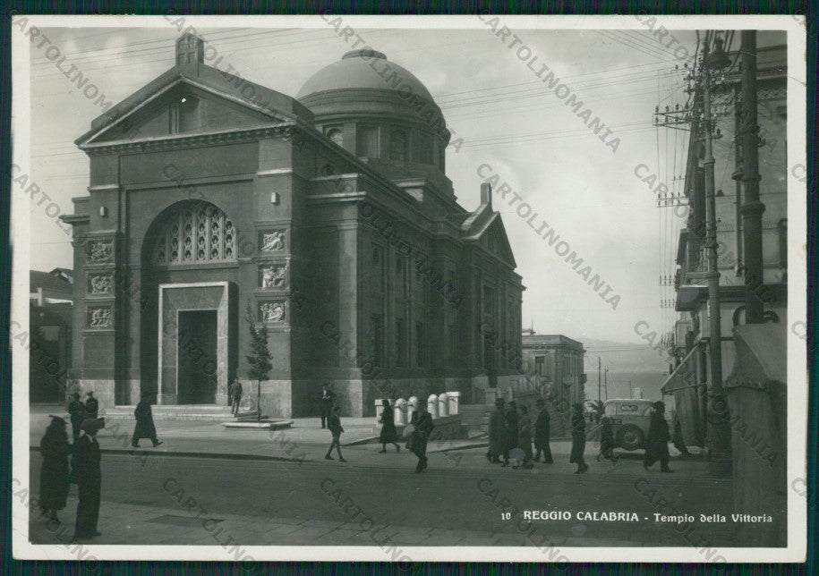 Reggio Calabria Tempio della Vittoria Foto FG cartolina ZK1673 – fronte