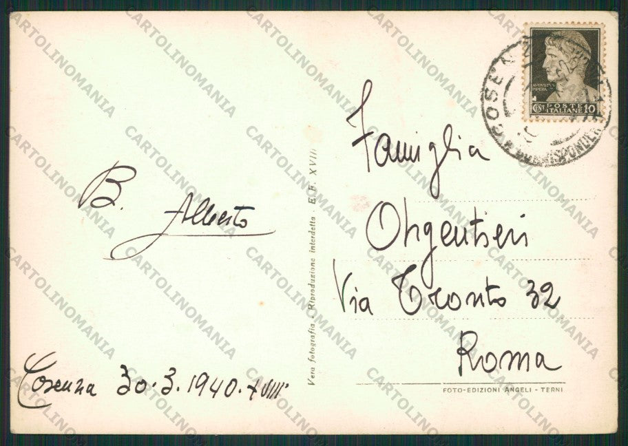 Cosenza Città Foto FG cartolina ZK1706 – retro