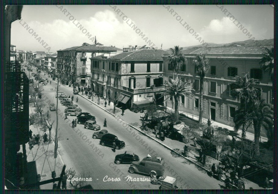 Cosenza Città PIEGHINE Auto Foto FG cartolina ZK1707 – fronte
