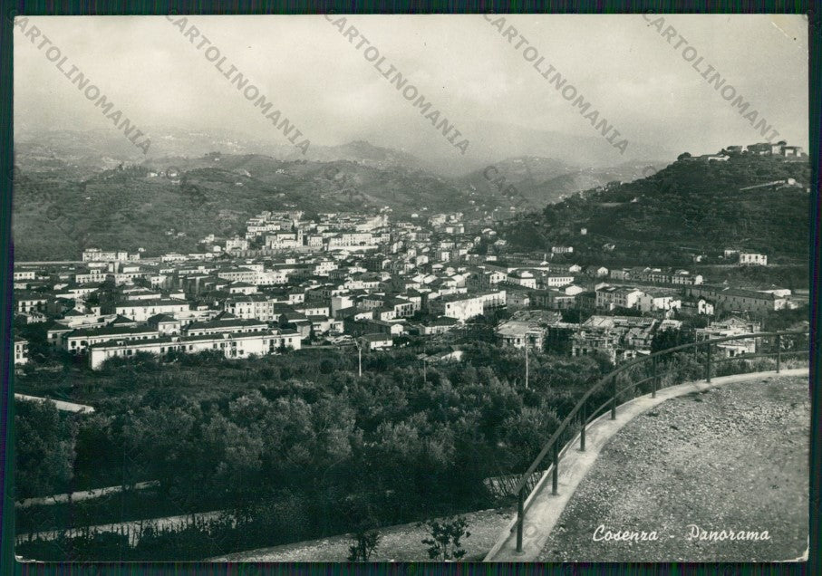 Cosenza Città PIEGHINA Foto FG cartolina ZK1713 – fronte