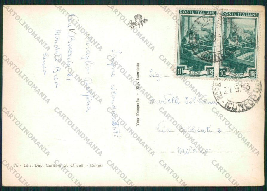 Cuneo Borgo San Dalmazzo Foto FG cartolina ZK1725 – retro