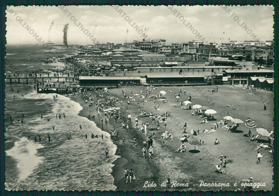 Roma Lido di STRAPPINO Foto FG cartolina ZK1727 – fronte
