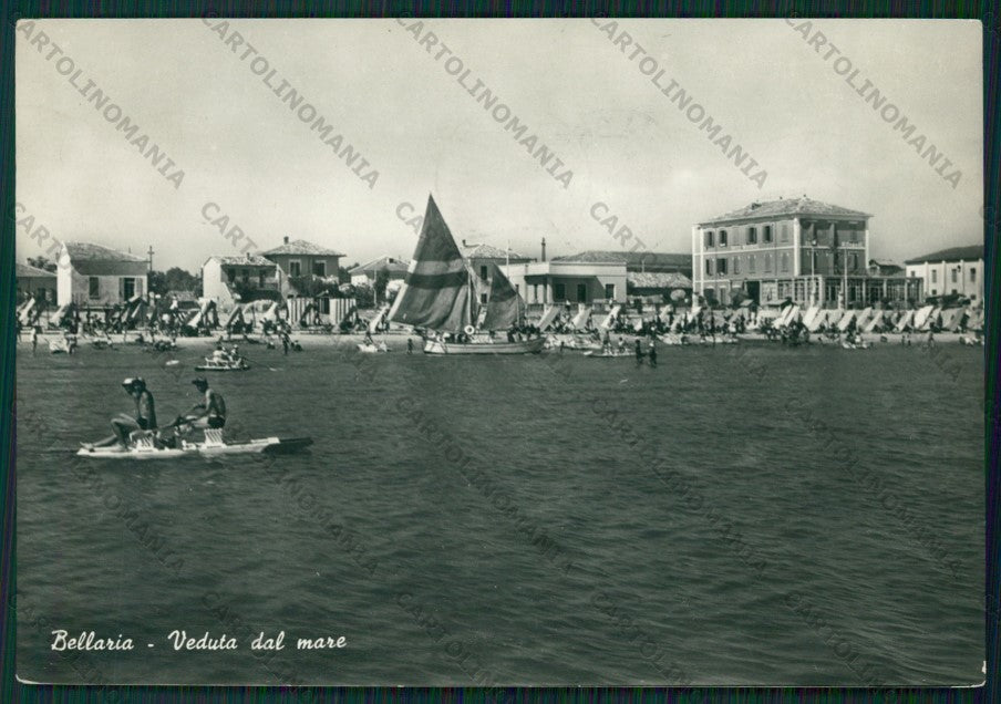 Rimini Bellaria Foto FG cartolina ZK1733 – fronte