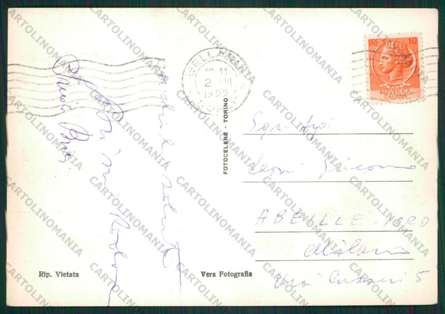 Rimini Bellaria Foto FG cartolina ZK1733 – retro