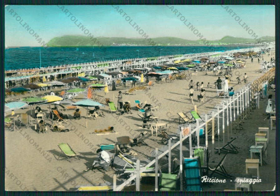Rimini Riccione Foto FG cartolina ZK1735 – fronte