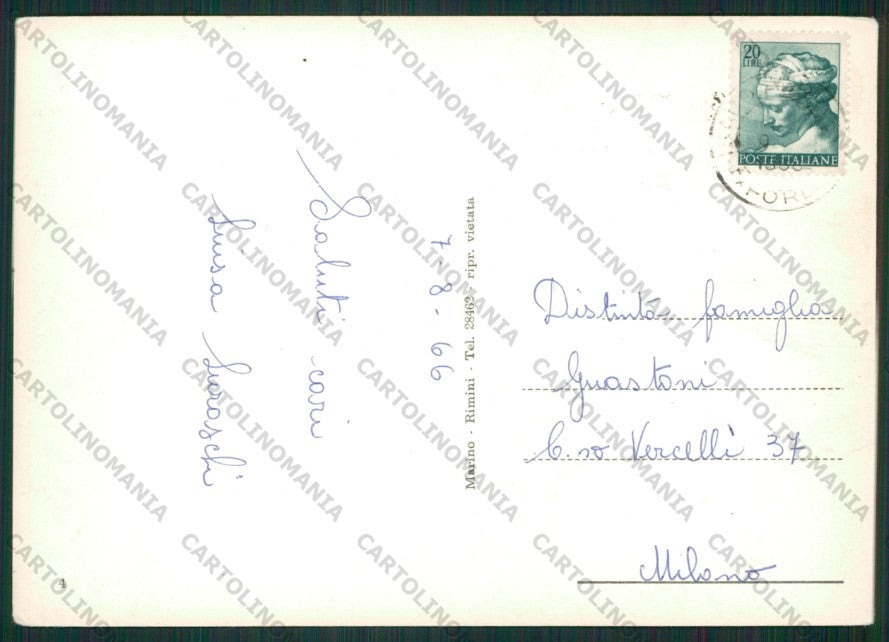 Rimini Misano Adriatico Foto FG cartolina ZK1736 – retro
