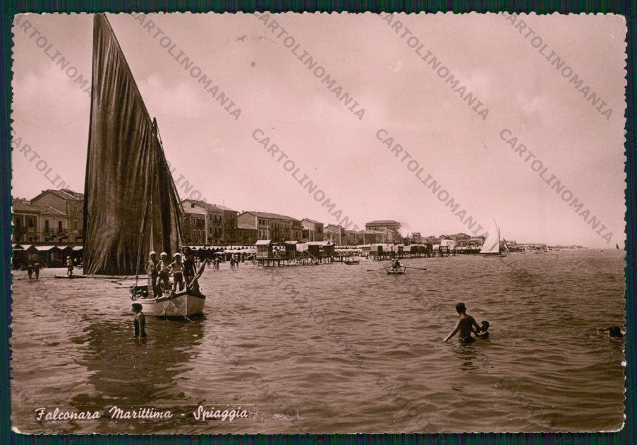 Ancona Falconara Marittima Foto FG cartolina ZK1738 – fronte
