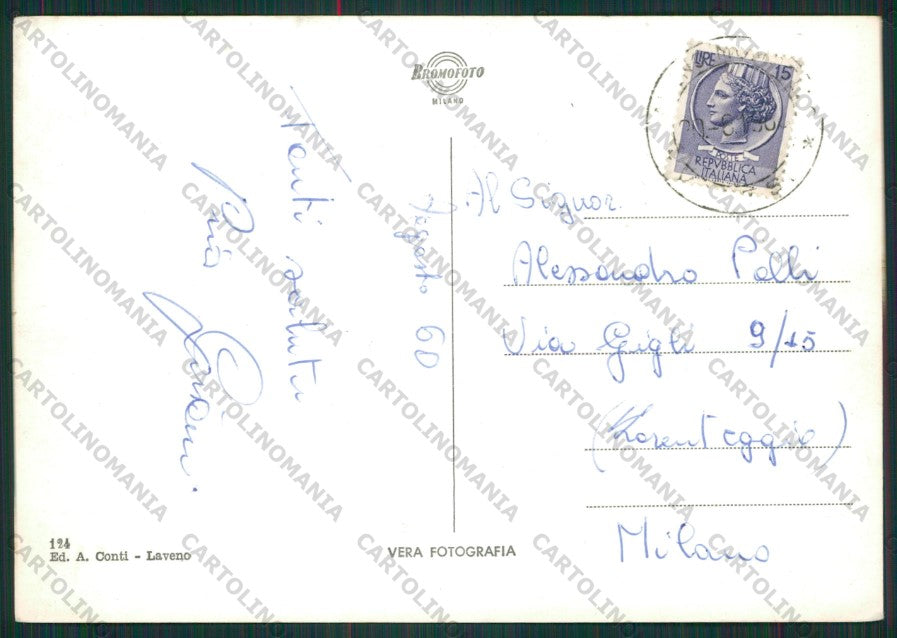 Varese Laveno Foto FG cartolina ZK1769 – retro