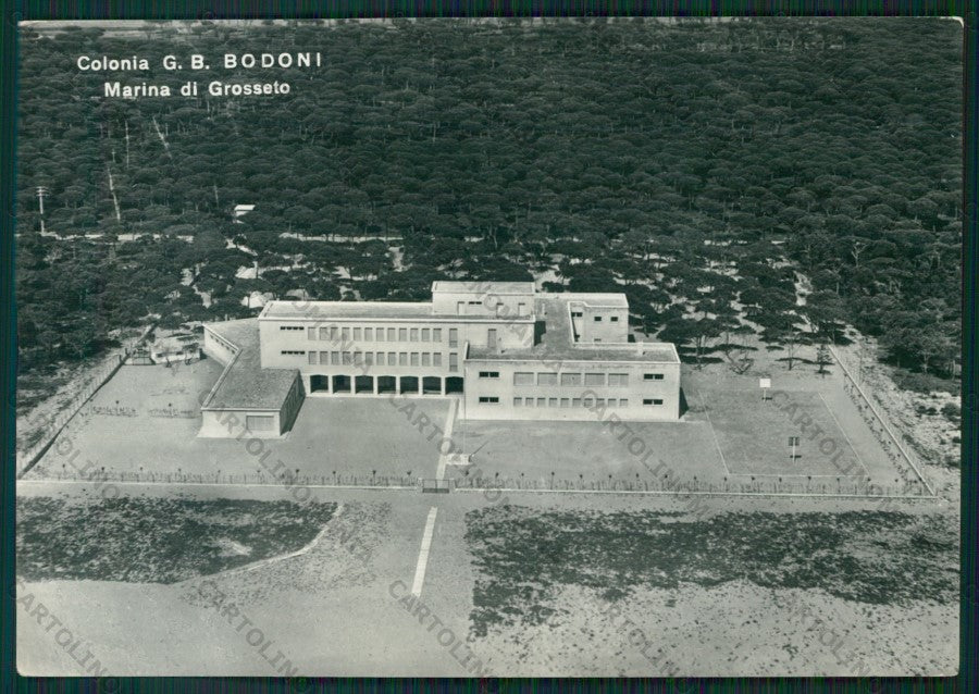 Grosseto Marina di Colonia G.B.Bodoni Foto FG cartolina ZK1772 – fronte
