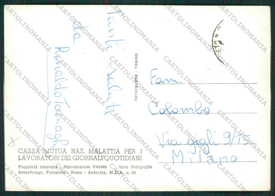 Grosseto Marina di Colonia G.B.Bodoni Foto FG cartolina ZK1772 – retro