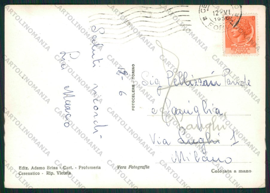 Forlì Cesenatico Foto FG cartolina ZK1781 – retro