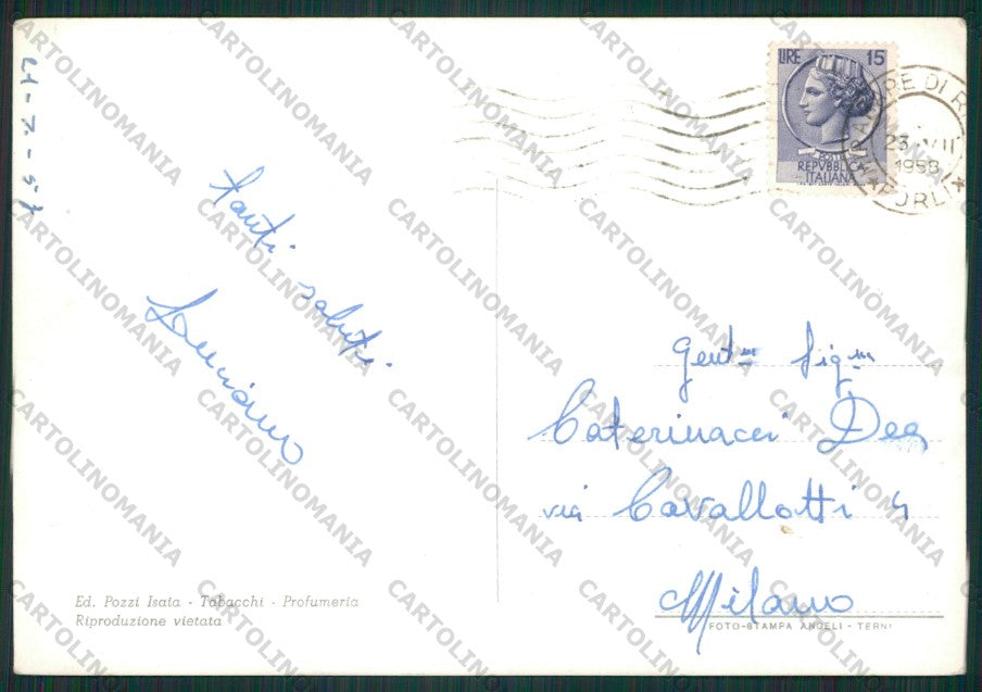 Rimini Miramare Foto FG cartolina ZK1783 – retro