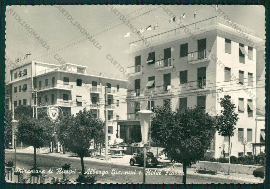 Rimini Miramare ABRASA Foto FG cartolina ZK1786 – fronte