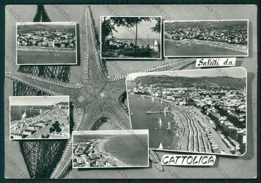 Rimini Cattolica Saluti da Foto FG cartolina ZK1788 – fronte