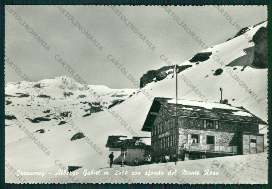 Aosta Gressoney Monte Rosa Foto FG cartolina ZK1792 – fronte