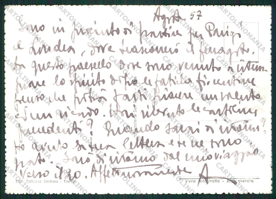 Verbania Cannero Foto FG cartolina ZK1796 – retro