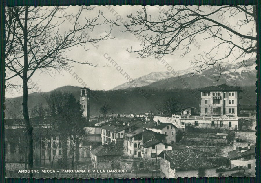 Biella Andorno Micca Foto FG cartolina ZK1818 – fronte