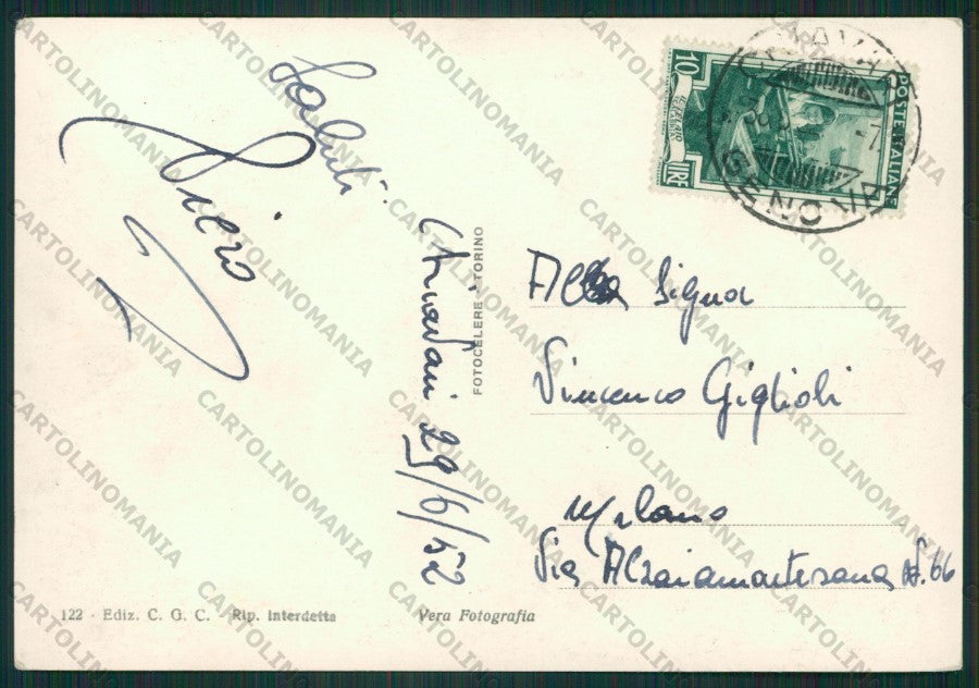 Genova Chiavari Foto FG cartolina ZK1823 – retro