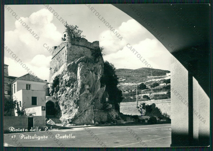 Savona Pietra Ligure Castello Foto FG cartolina ZK1840 – fronte