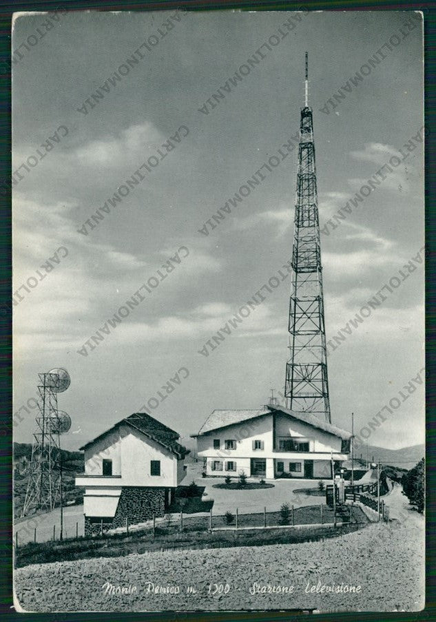 Piacenza Bobbio Monte Penice Stazione Televisione Foto FG cartolina ZK1854 – fronte