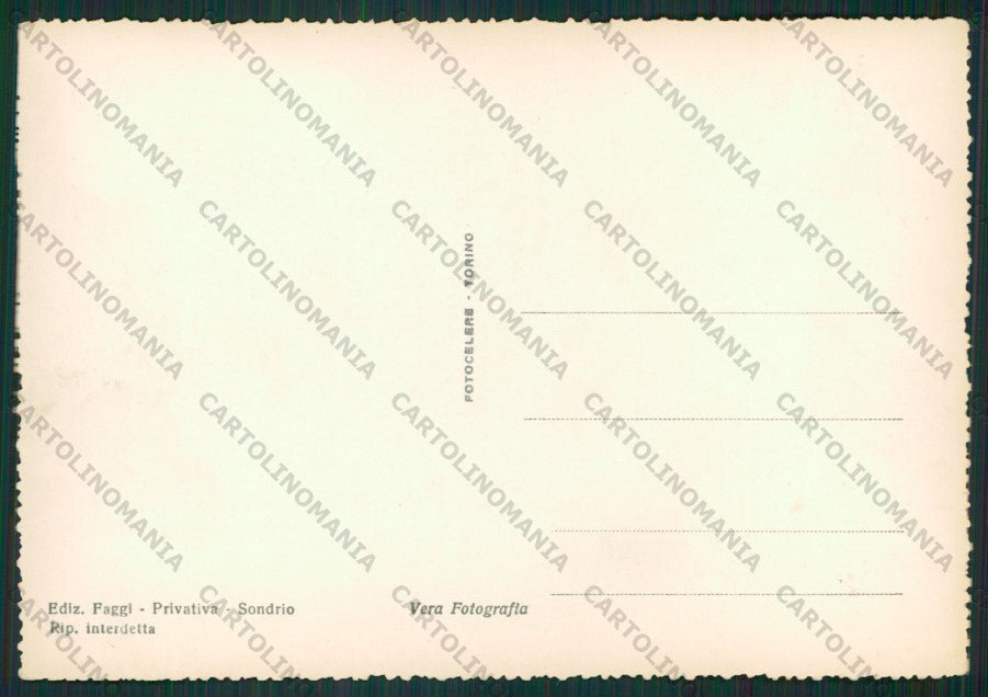 Sondrio Città Foto FG cartolina ZK1855 – retro
