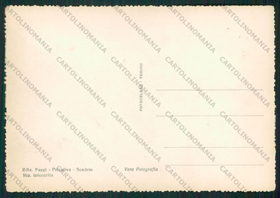 Sondrio Città Foto FG cartolina ZK1857 – retro