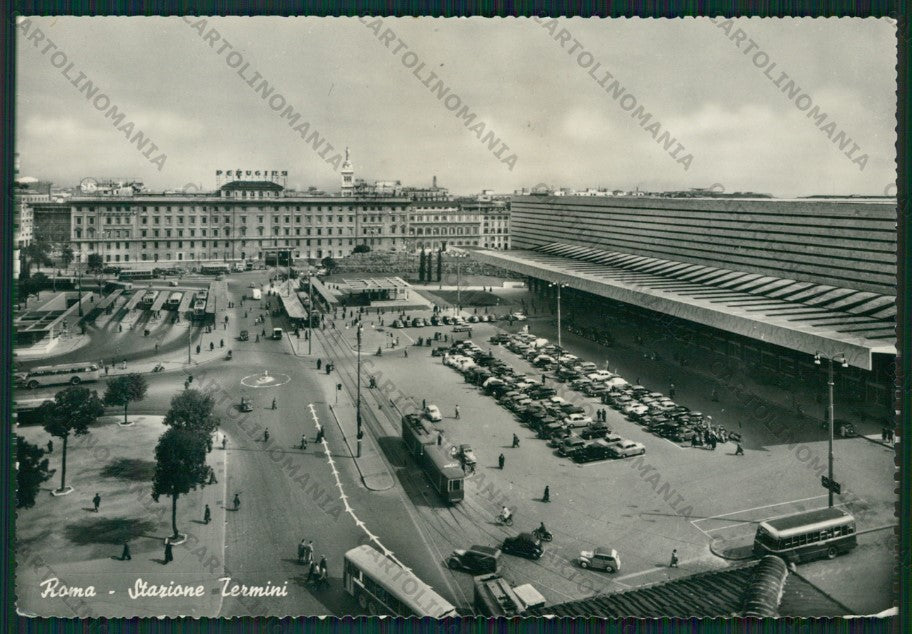 Roma Città Stazione Termini COLLA Foto FG cartolina ZK1866 – fronte