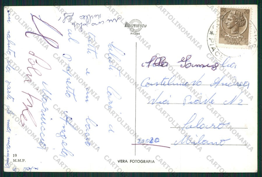 Piacenza Cortemaggiore Foto FG cartolina ZK1895 – retro