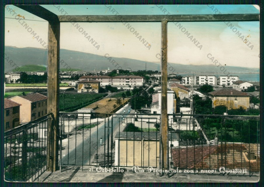 Grosseto Orbetello PIEGHINE Foto FG cartolina ZK1901 – fronte