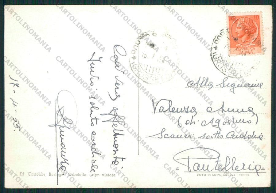 Grosseto Orbetello Foto FG cartolina ZK1902 – retro