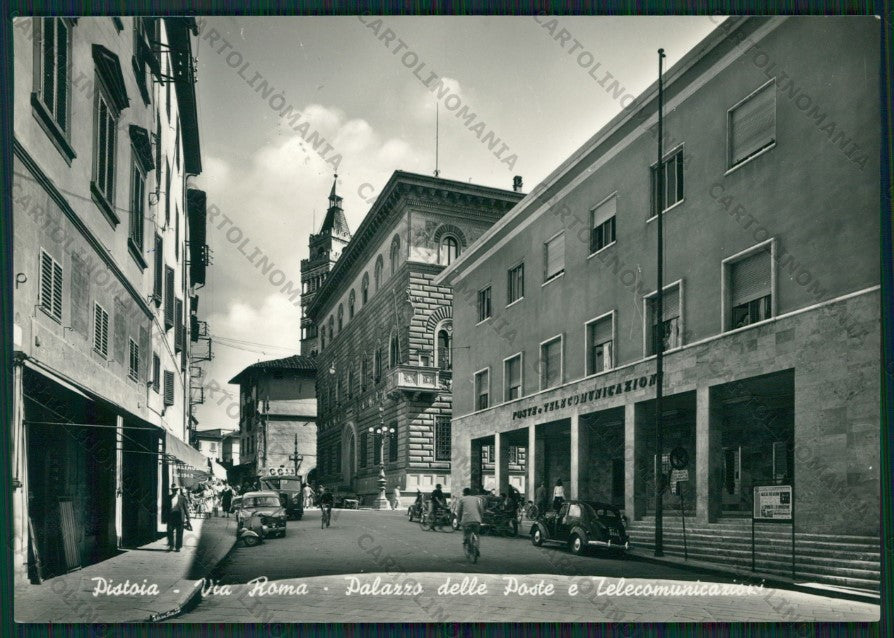 Pistoia Città Poste Auto Foto FG cartolina ZK1909 – fronte