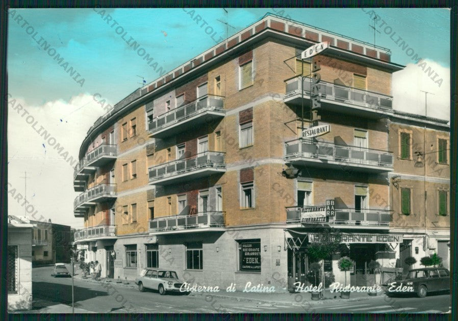 Latina Cisterna di Latina Auto Foto FG cartolina ZK1922 – fronte