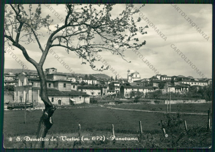 L'Aquila San Demetrio Vestini Foto FG cartolina ZK1926 – fronte