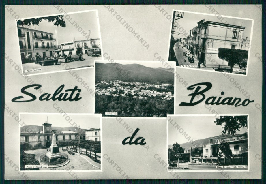 Avellino Baiano Saluti da Foto FG cartolina ZK1936 – fronte