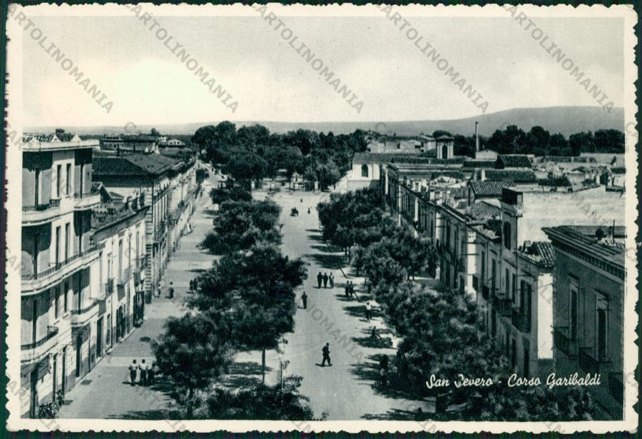 Foggia San Severo Foto FG cartolina ZK1950 – fronte