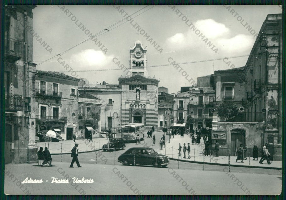 Catania Adrano Auto Foto FG cartolina ZK1978 – fronte