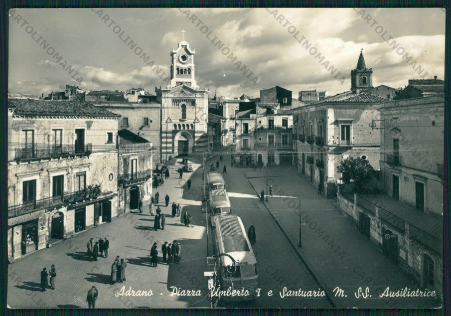 Catania Adrano Corriera Foto FG cartolina ZK1979 – fronte