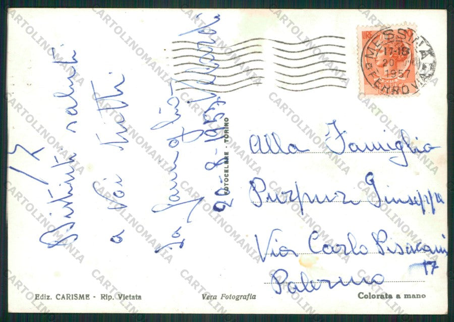 Messina Città Foto FG cartolina ZK1994 – retro