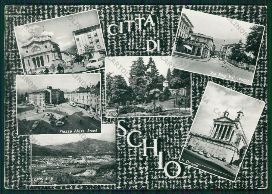 Vicenza Schio Foto FG cartolina ZK2018 – fronte