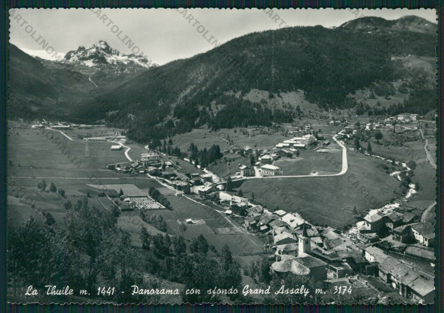 Aosta La Thuile Foto FG cartolina ZK2039 – fronte
