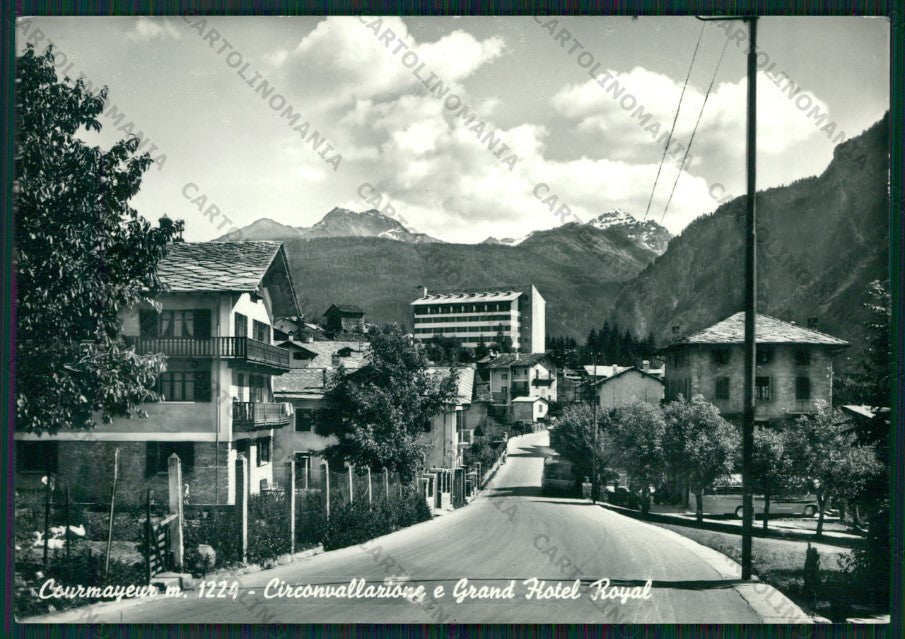 Aosta Courmayeur Foto FG cartolina ZK2043 – fronte