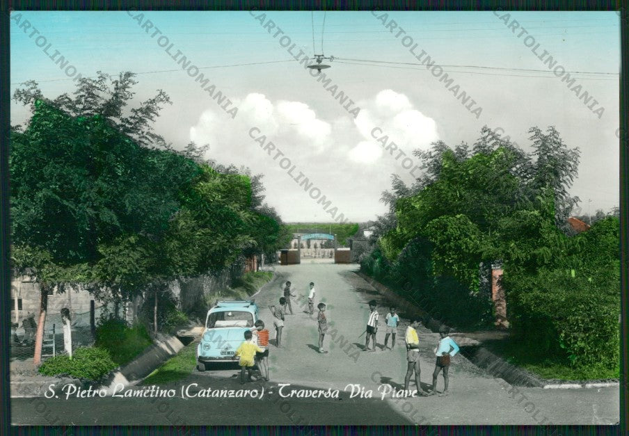 Catanzaro Lamezia Terme San Pietro Lametino Auto Foto FG cartolina ZK2062 – fronte