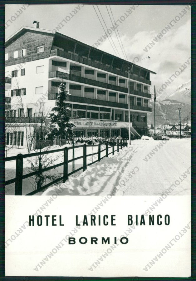 Sondrio Bormio Hotel Larice Bianco Foto FG cartolina ZK2064 – fronte