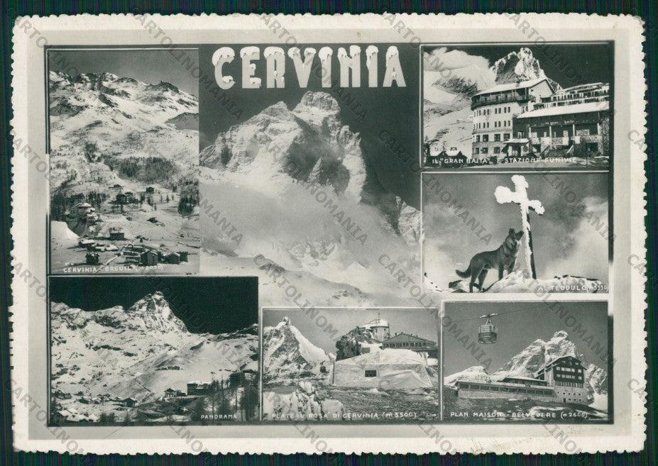 Aosta Valtournenche Cervinia PIEGHINA Foto FG cartolina ZK2067 – fronte