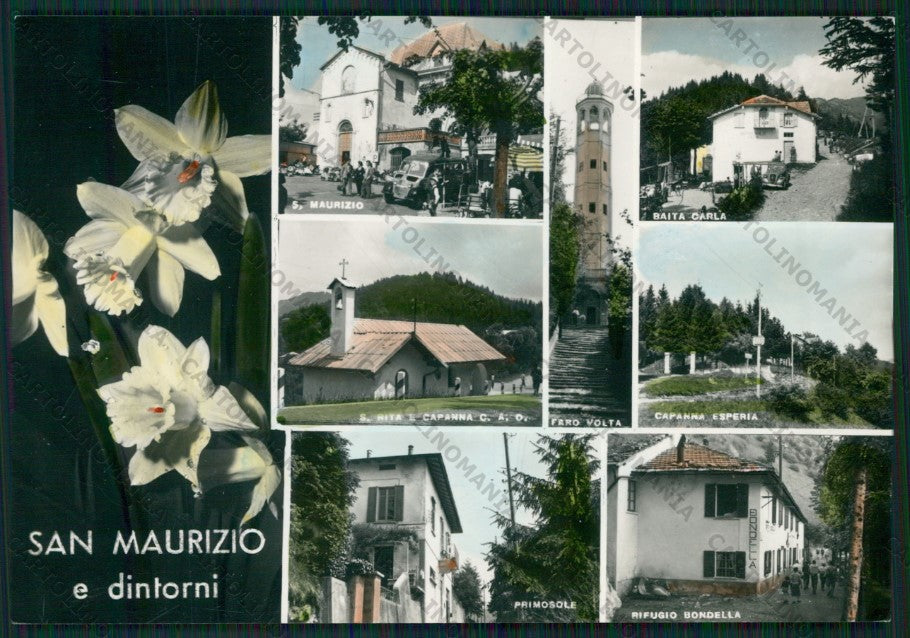 Como Brunate San Maurizio Foto FG cartolina ZK2069 – fronte
