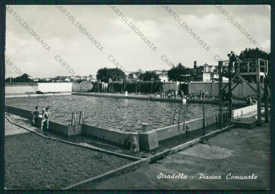 Pavia Stradella Piscina Comunale Foto FG cartolina ZK2078 – fronte