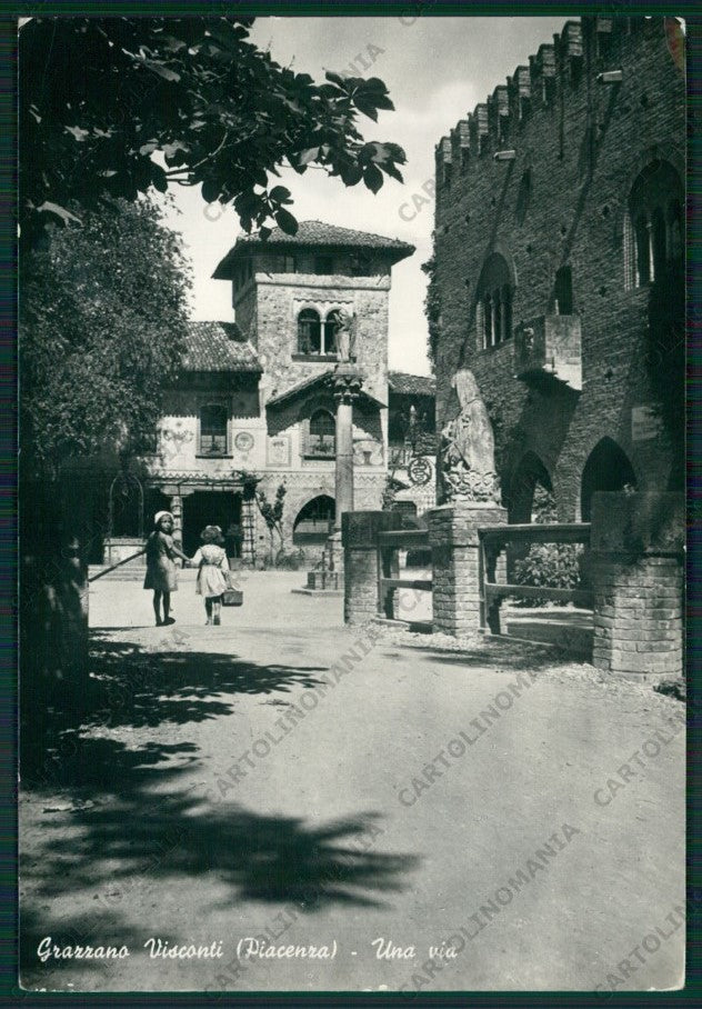 Piacenza Vigolzone Grazzano Visconti Foto FG cartolina ZK2088 – fronte