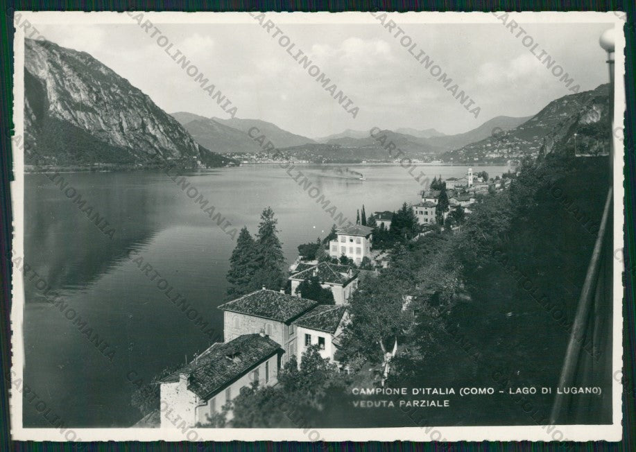 Como Campione D'Italia PIEGHINA Foto FG cartolina ZK2110 – fronte